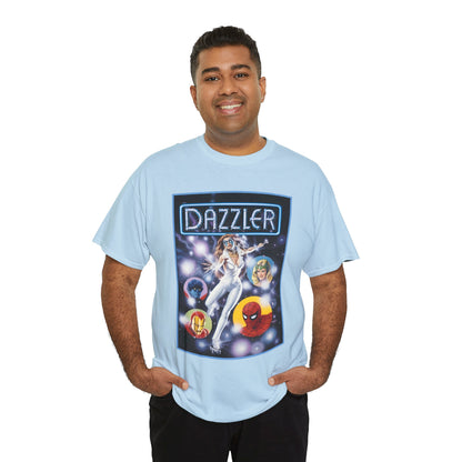 Dazzler T-Shirt - Bob Larkin Art - X-Men Connection - Alison Blaire - Mutant Pop Star - Marvel Comics