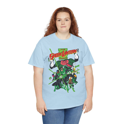 Green Lantern Corps T-Shirt - Joe Staton Art - Hal Jordan, John Stewart, Katma Tui, Arisia, Kilowog - DC Comics