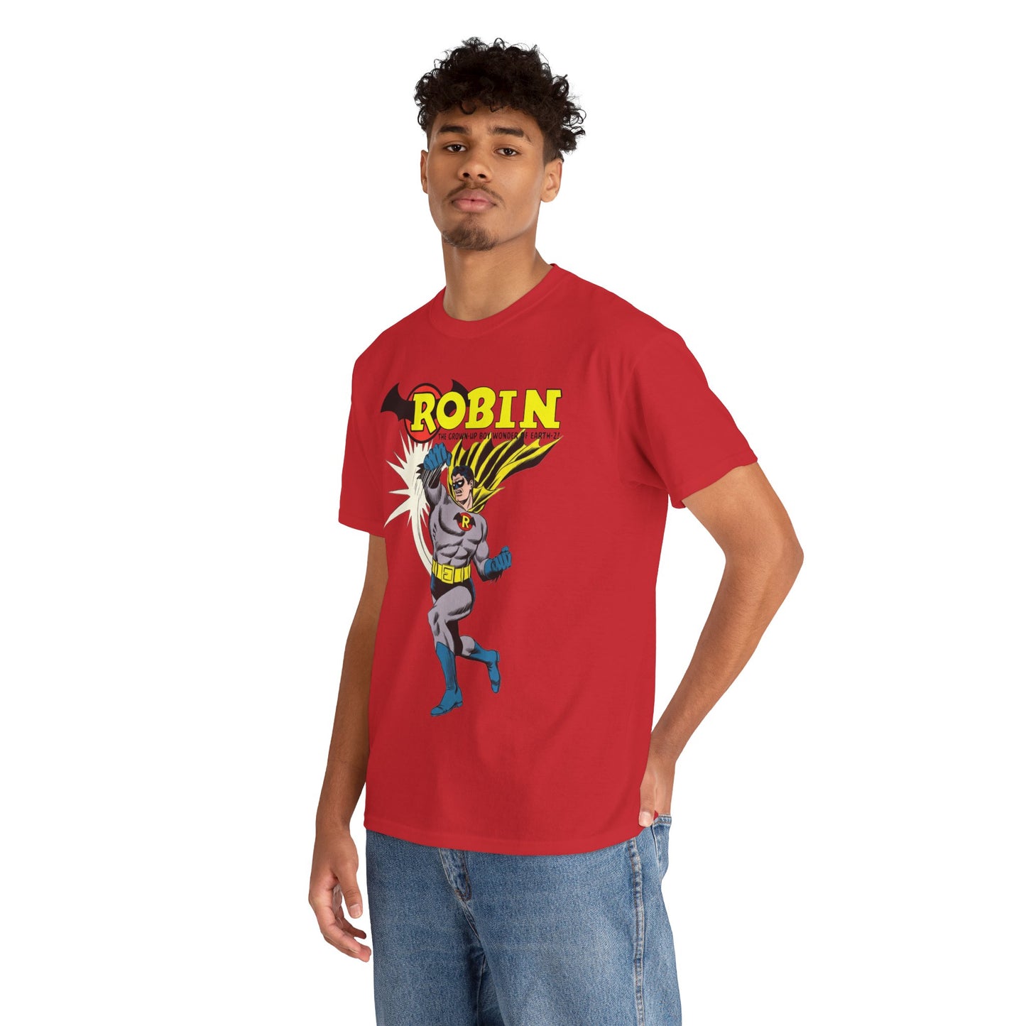 Earth 2 Robin T-Shirt - Dick Grayson, Justice Society of America (JSA) Member - DC Comics