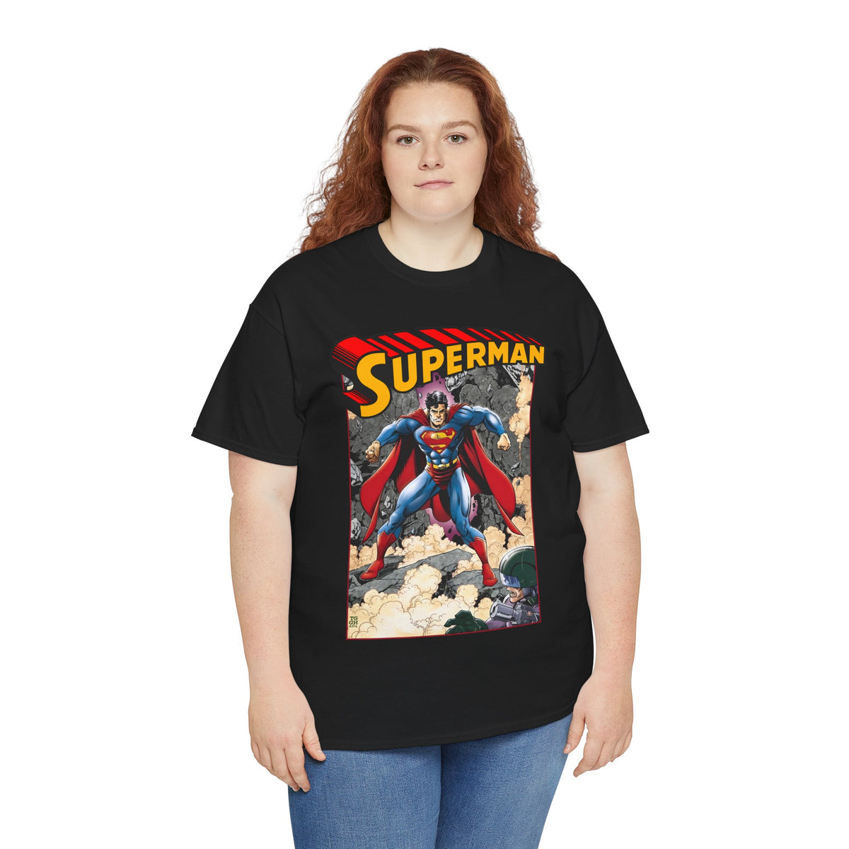 Superman T-Shirt - Tom Grummett Art - DC Comics