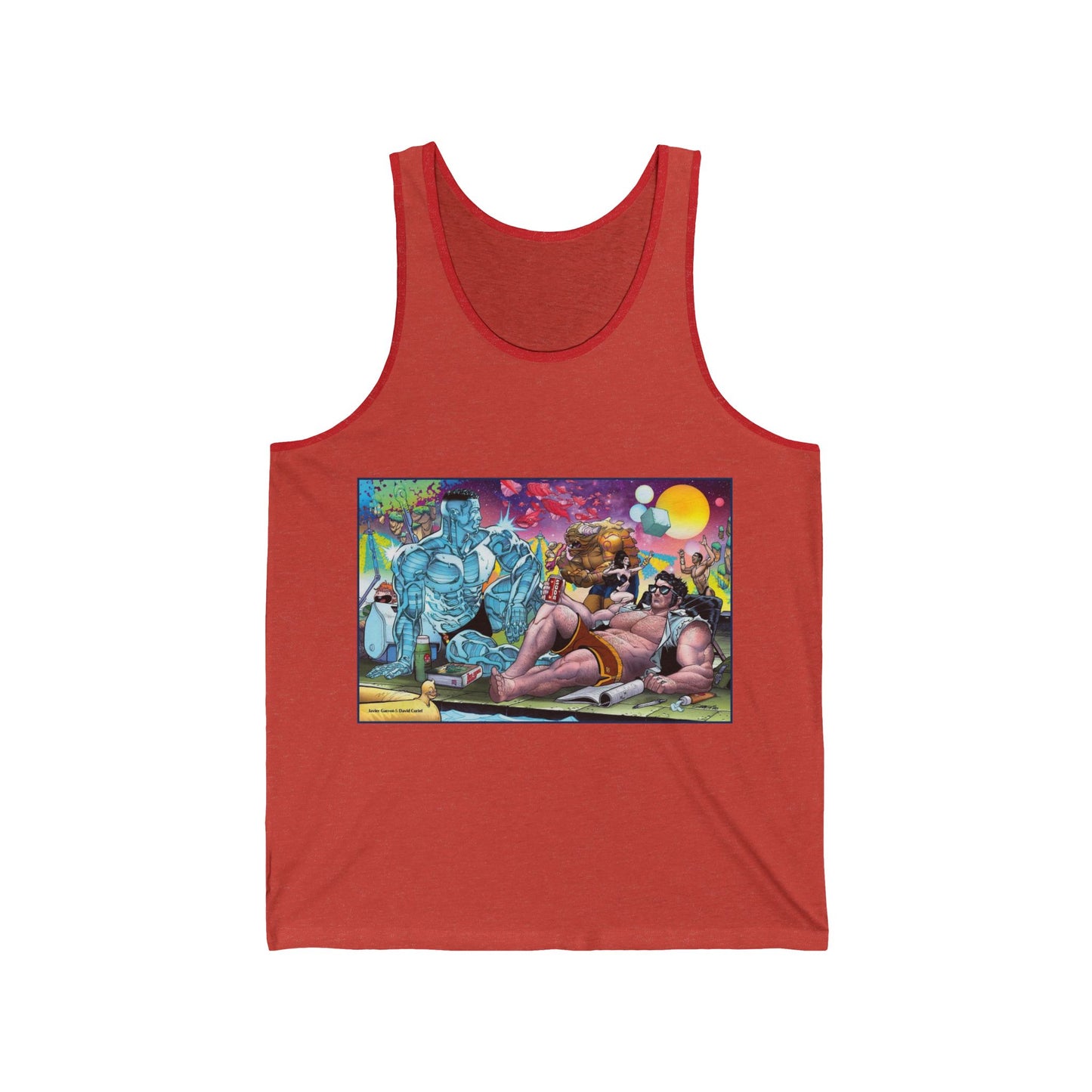 Wolverine & Colossus Jersey Tank