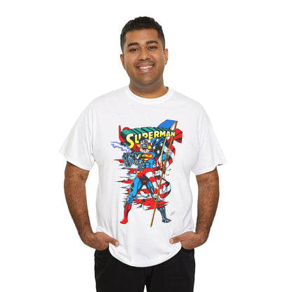 Cyborg Superman T-Shirt - Dan Jurgens Art - Reign of the Supermen Enemy - 1990s Storyline After the Death of Superman - DC Comics
