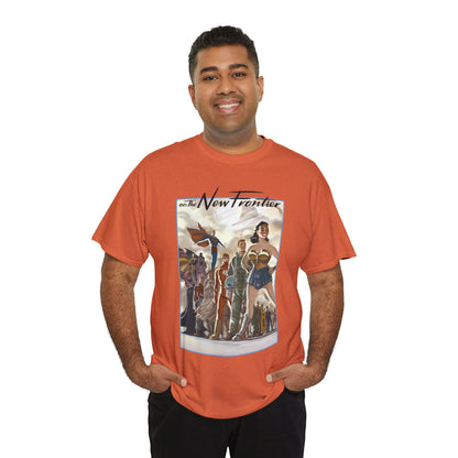 DC: The New Frontier T-Shirt - Darwyn Cooke Art - Superman, Wonder Woman, Flash, Batman - DC Comics