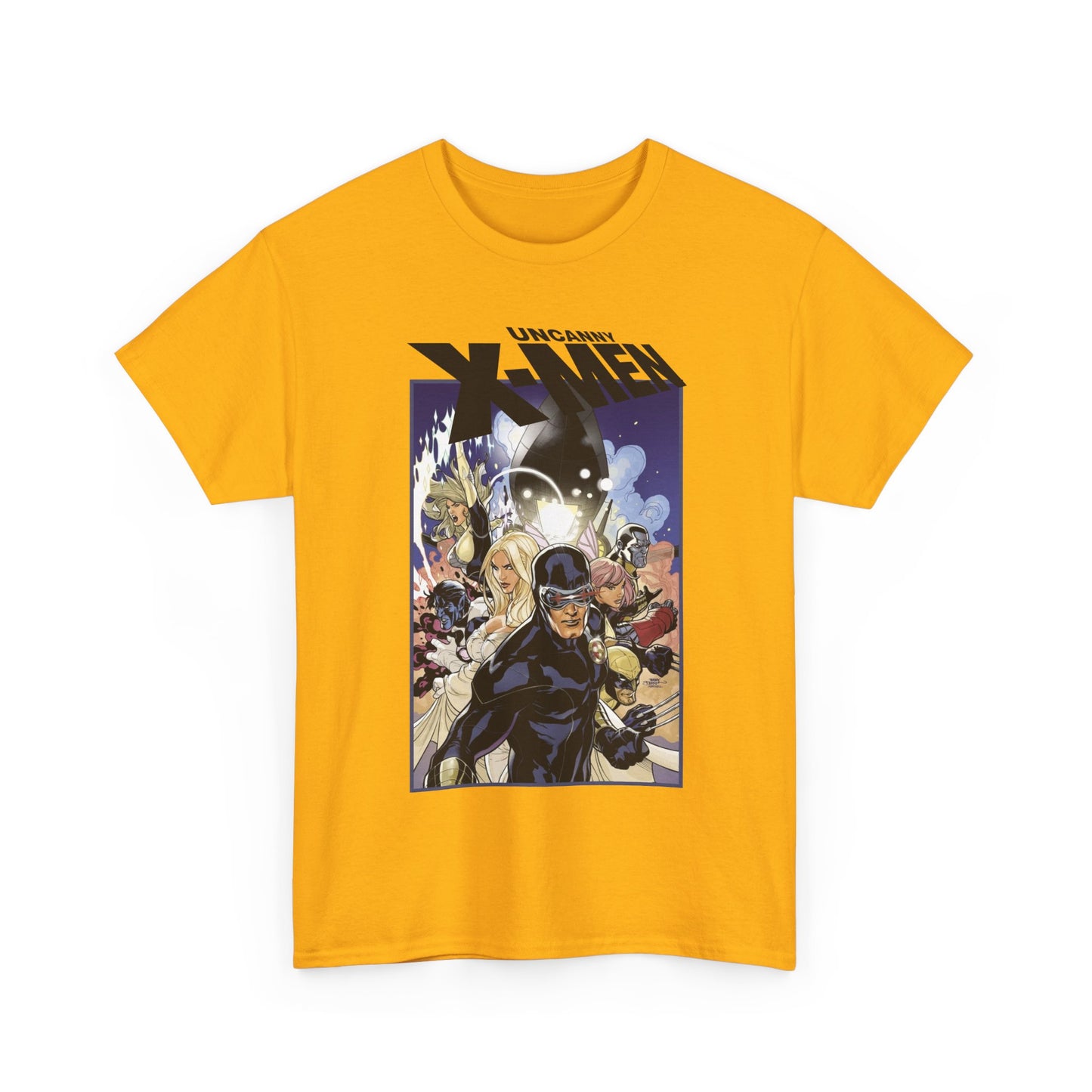 Uncanny X-Men T-Shirt - Terry Dodson Art - Cyclops, Emma Frost, Wolverine, Nightcrawler, Colossus - Marvel Comics