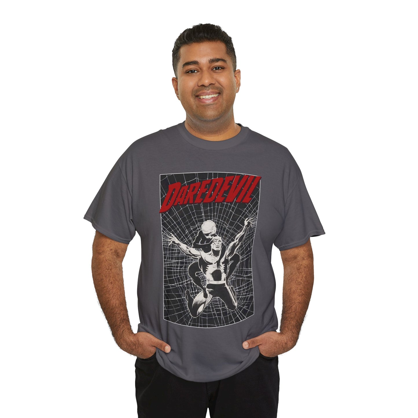 Daredevil T-Shirt - Frank Miller Art - #188 Cover - With Black Widow - Marvel Comics