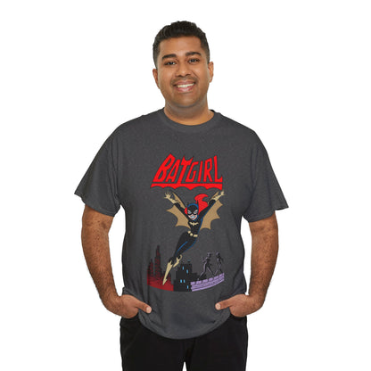 Batgirl T-Shirt - Bruce Timm Art - Batman Animated Series 1990s - Gotham City, Batman, Barbara Gordon - WB Cartoon - DC Comics