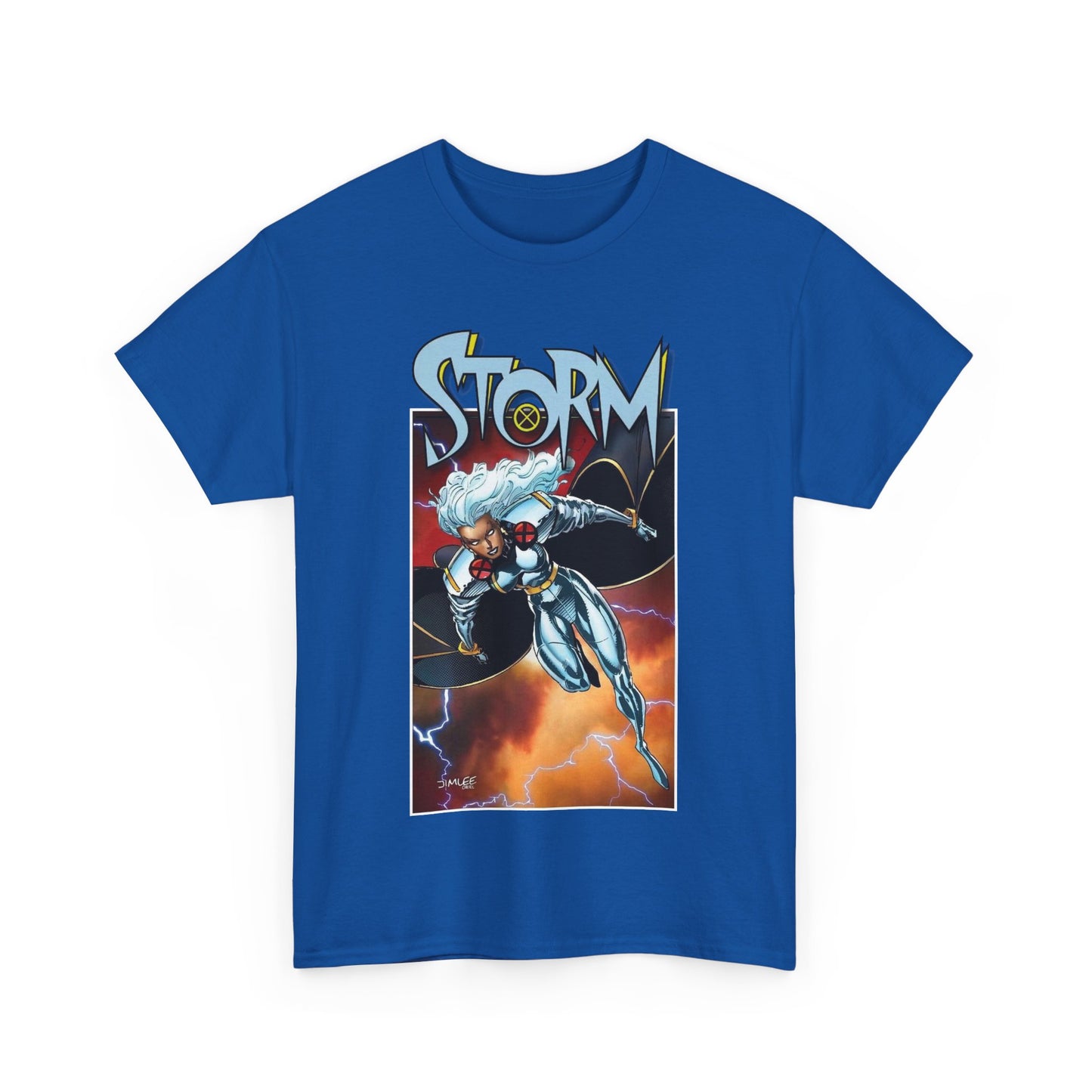 Storm T-Shirt - Jim Lee Art - Ororo - Uncanny X-Men Member & Leader - Heroic Mutant - Marvel Comics