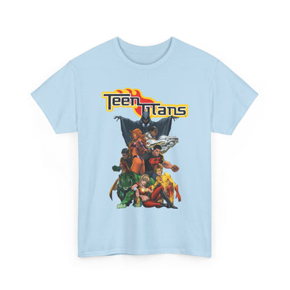 Teen Titans T-Shirt - Michael Turner Art - Cyborg, Raven, Wonder Girl, Superboy, Robin, Starfire - DC Comics