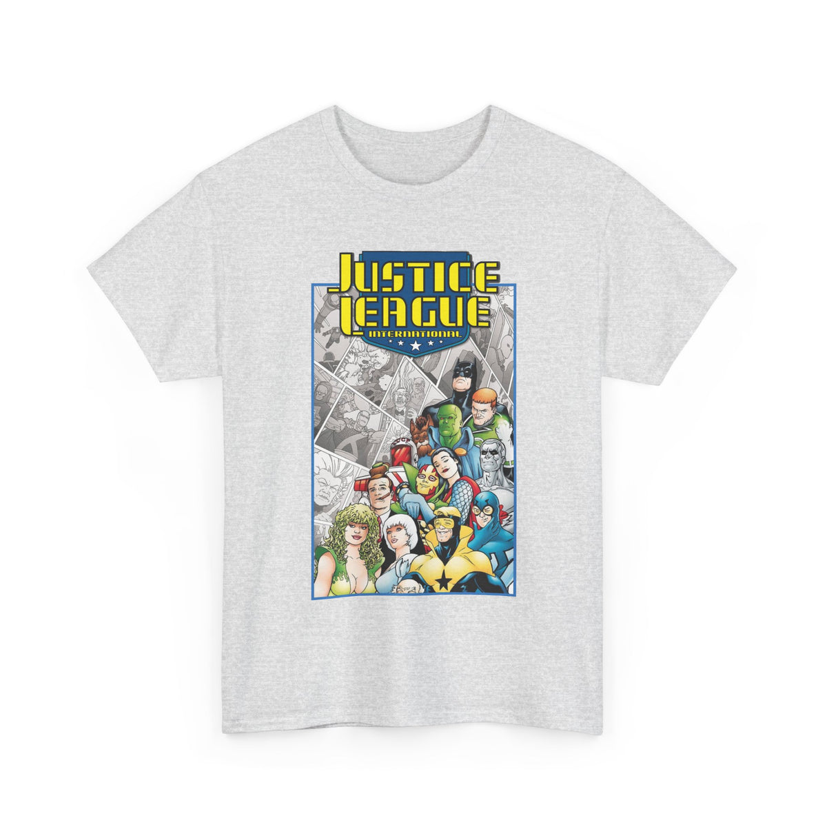 Justice League International T-Shirt - Kevin Maguire Art - DC Comics