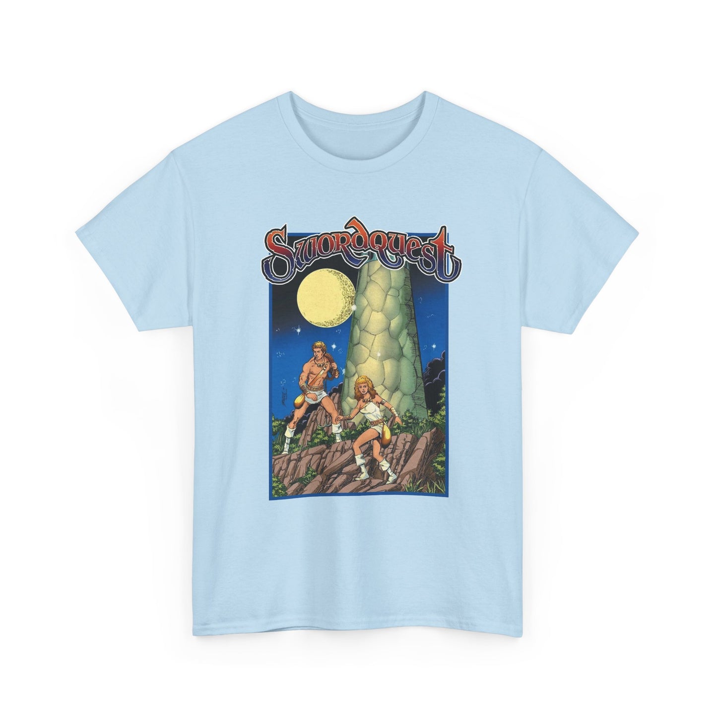 Swordquest T-Shirt - George Perez Art - Dynamite Comics