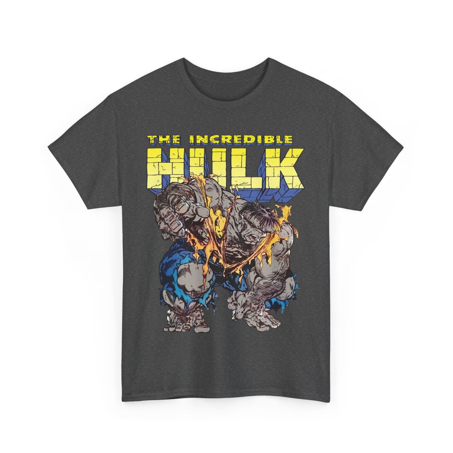 Incredible Hulk T-Shirt - Todd McFarlane Art - Marvel Comics - Grey Hulk, Bruce Banner