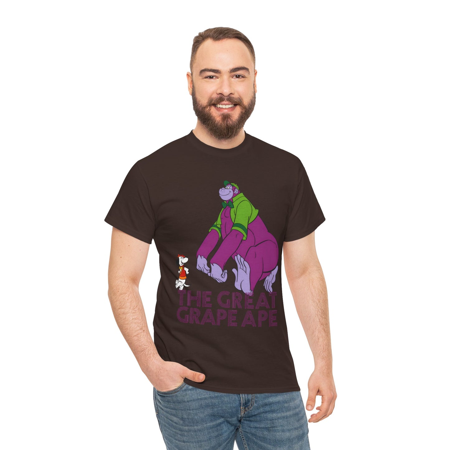 The Great Grape Ape T-Shirt - With Beegle Beagle - Hanna-Barbera Saturday Morning Cartoons 1970s