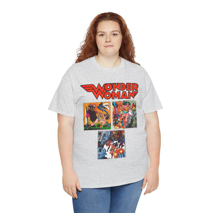 Wonder Woman T-Shirt - Ross Andru & Dick Giordano Art - Judgment in Infinity Story - Zatanna, Supergirl, Huntress, Power Girl, Raven, Wonder Girl, Starfire - DC Comics