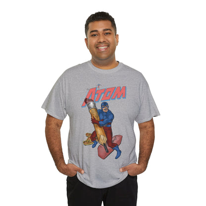 Atom T-Shirt - John Byrne Art - Ray Palmer, Justice League Member - Professor at Ivy University - DC Comics