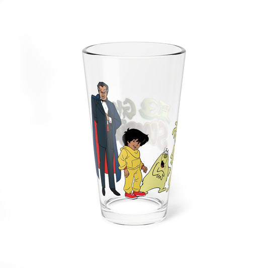 13 Ghosts of Scooby Doo Pint Glass, 16oz - Vincent Van Ghoul, Weerd, Bogel - 1980s Hanna-Barbera Saturday Morning Cartoon
