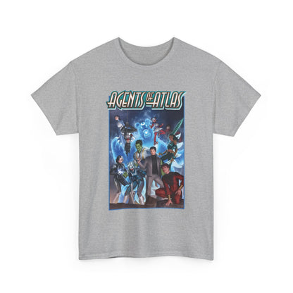 Agents of Atlas T-Shirt - Shang-Chi, White Fox, Aero, Luna Snow, Silk - Marvel Comics