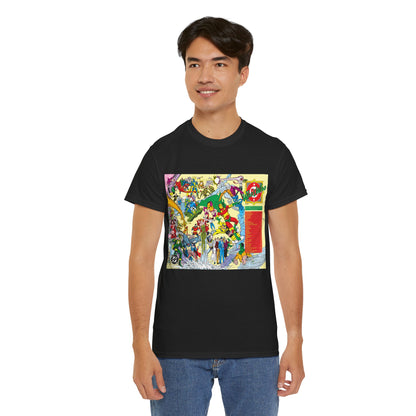 Who's Who in the DC Universe T-Shirt - George Perez Art - Mr. Miracle, Metamorpho - #15 Cover Art - DC Comics