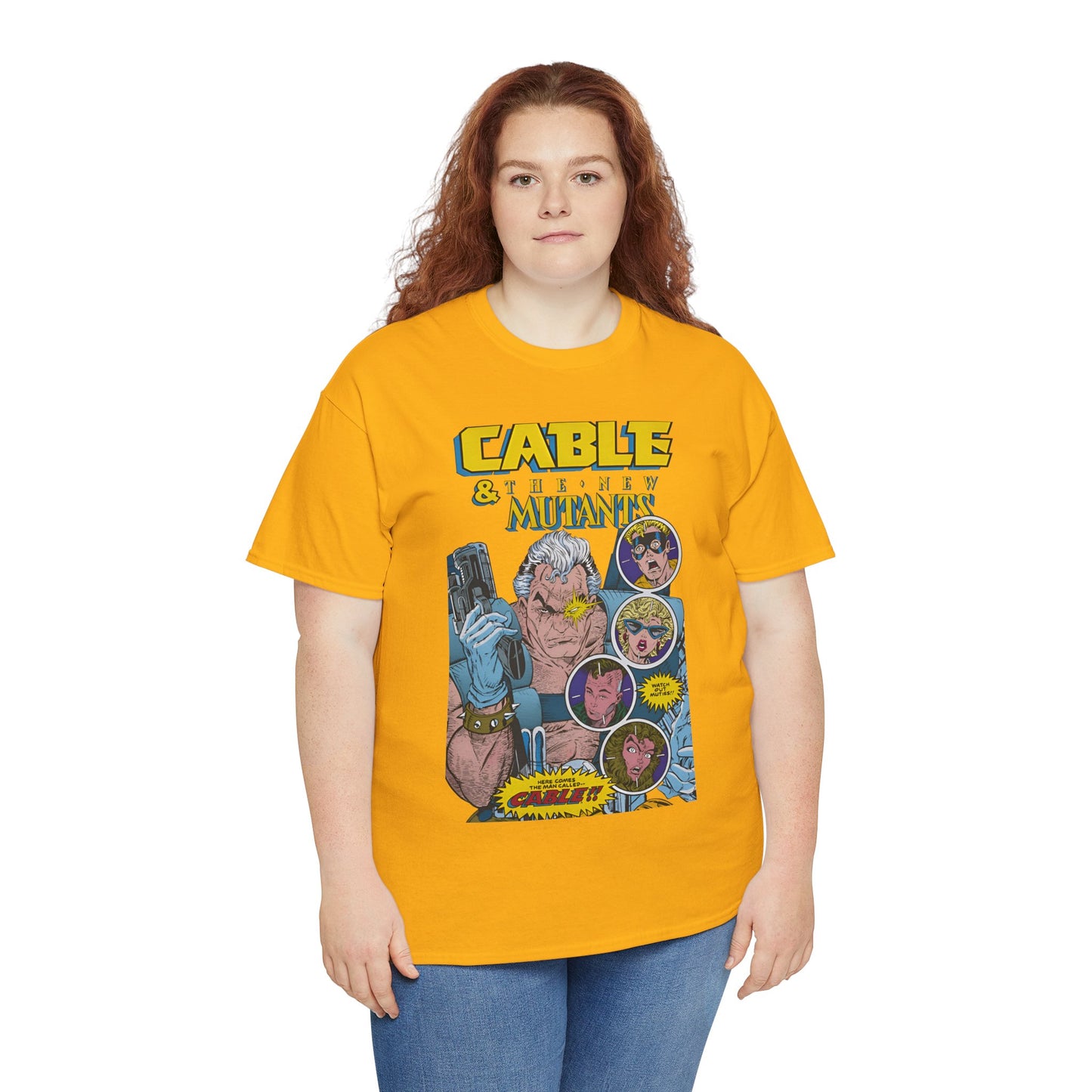 Cable & the New Mutants T-Shirt - #87 Cover Art - Wolfsbane, Boom-Boom, Cannonball - Marvel Comics
