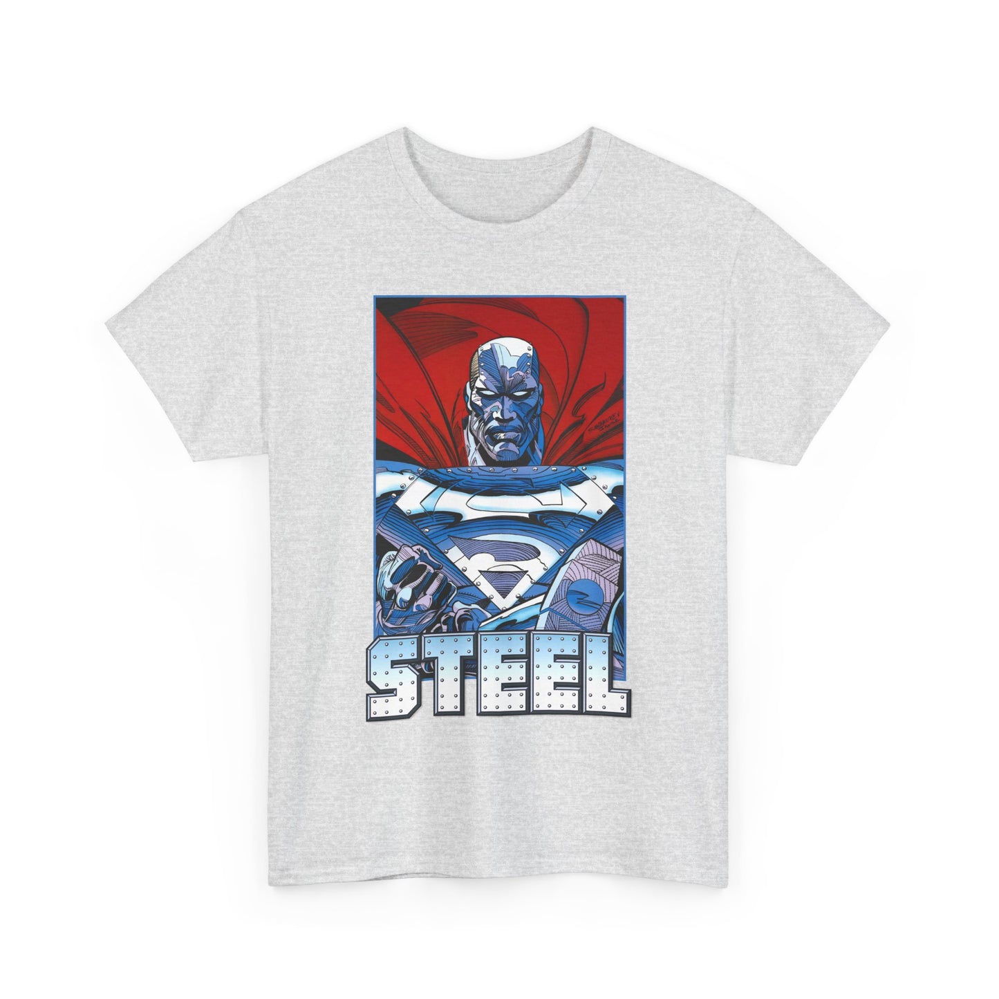 Steel T-Shirt - Superman Family - Reign of the Supermen - John Henry Irons - Steelworks - DC Comics