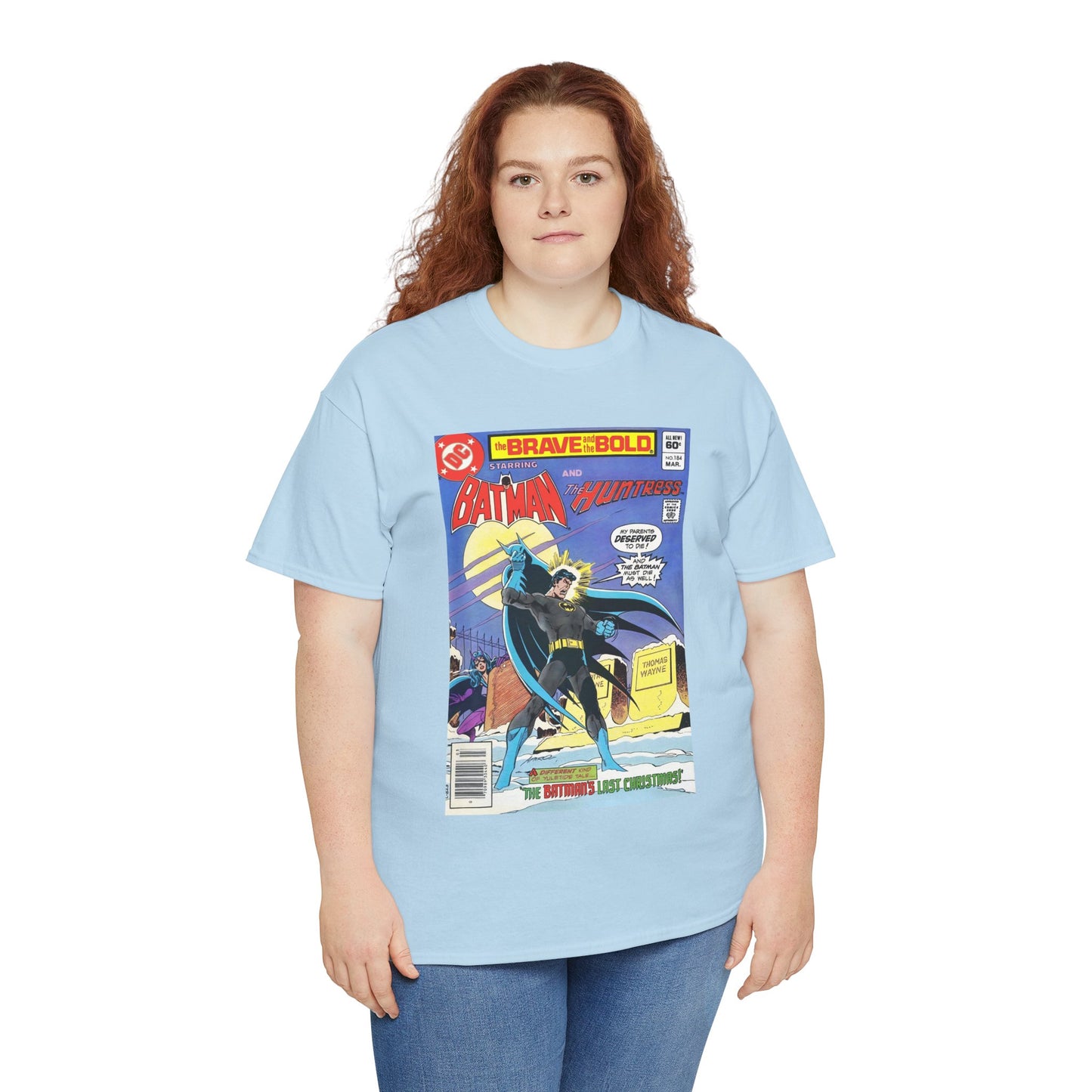 Brave & the Bold #184 T-Shirt - Batman & Earth-2 Huntress - DC Comics