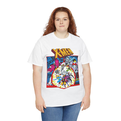 Uncanny X-Men T-Shirt - Arthur Adams Art - Wolverine, Havok, Rogue, Colossus, Psylocke, Longshot, Storm, Dazzler - High Evolutionary - Marvel Comics
