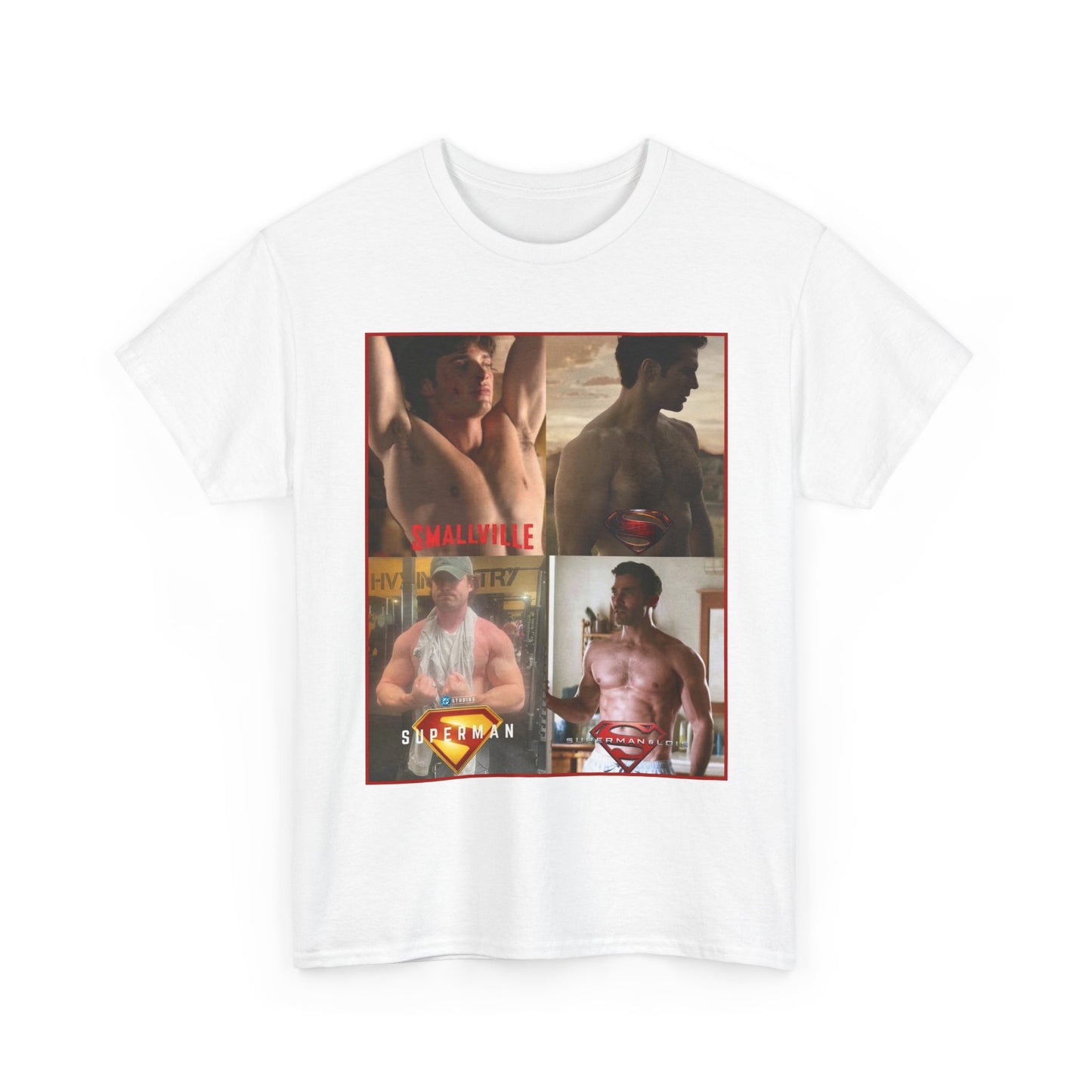 Shirtless Supermen T-Shirt - DC Comics