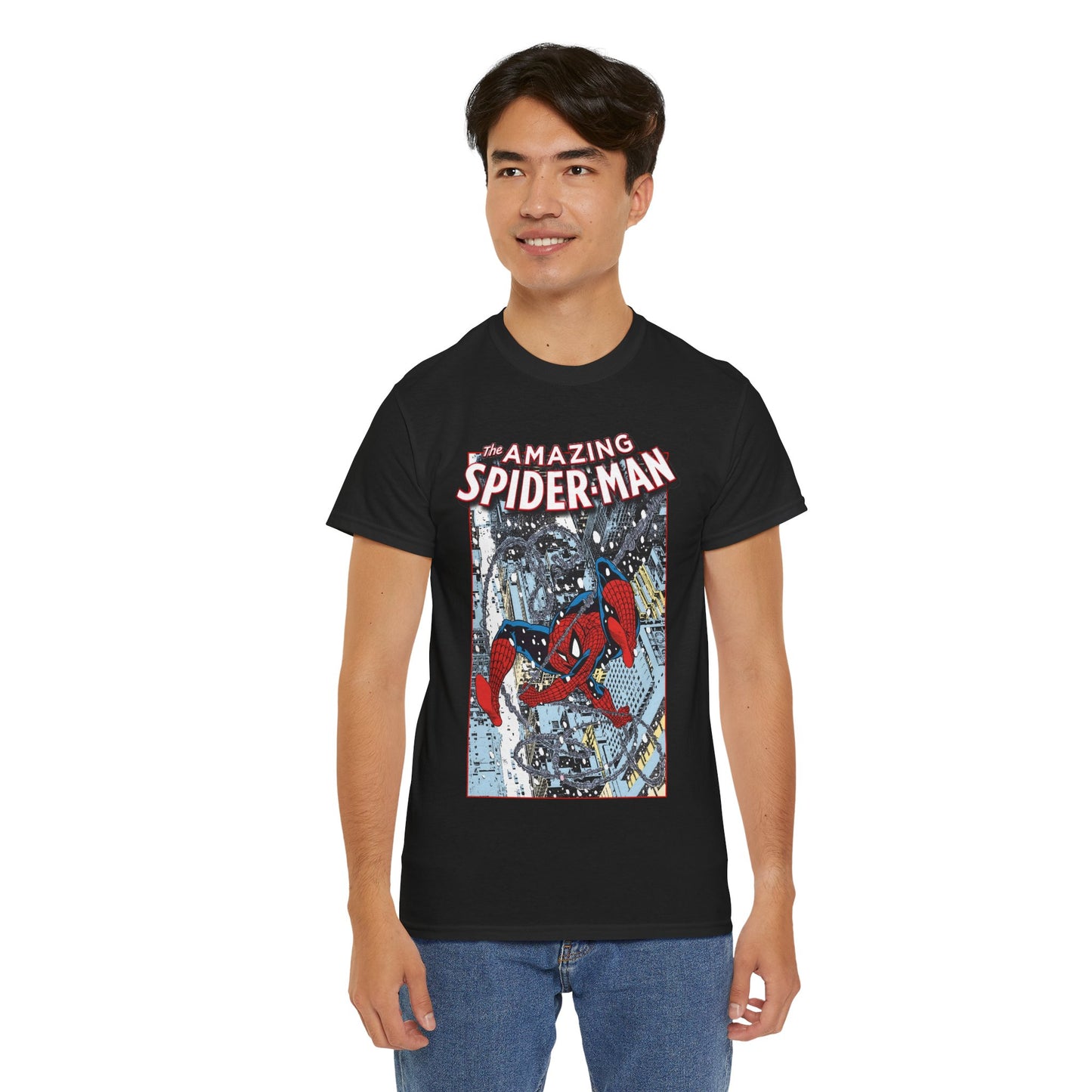 Amazing Spider-Man T-Shirt - Todd McFarlane Art - Peter Parker, Webslinger - Marvel Comics