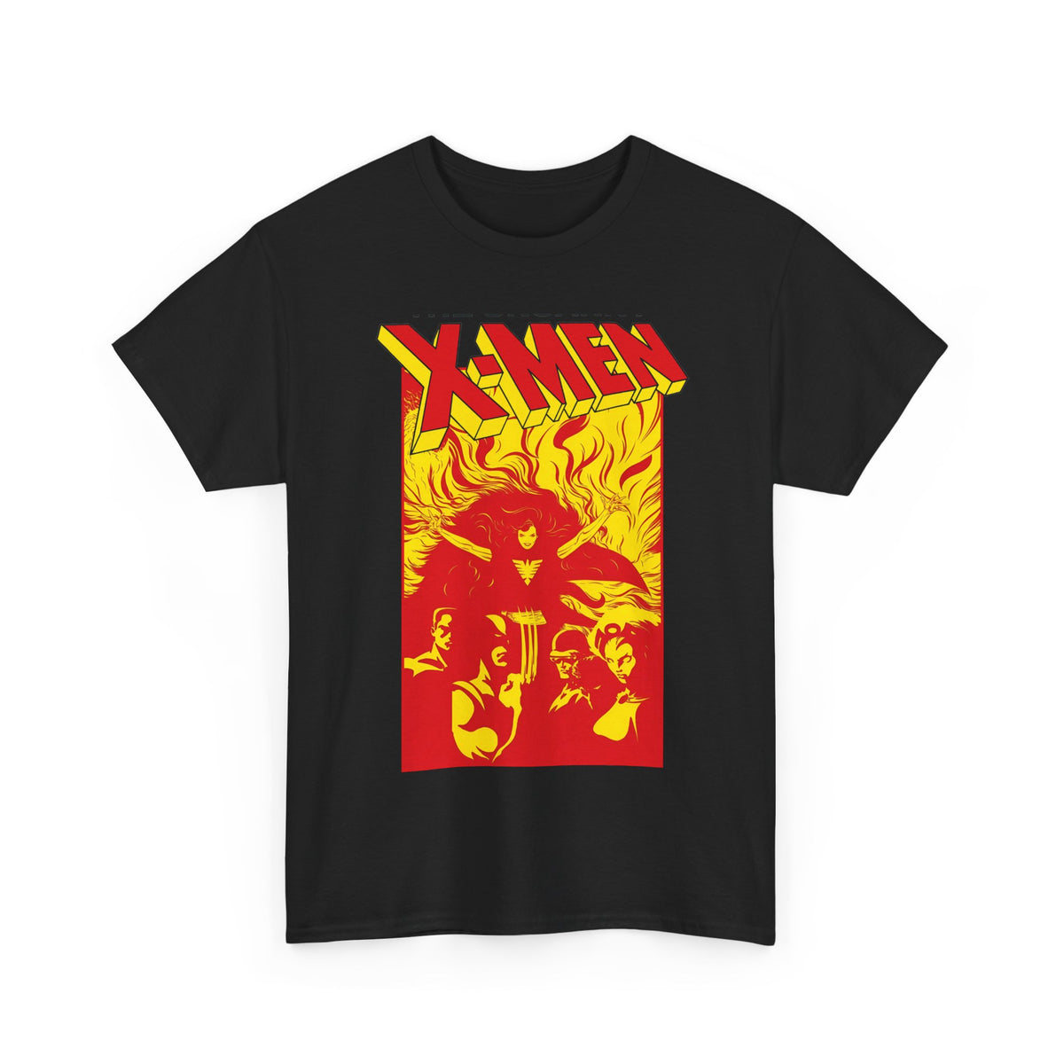 Uncanny X-Men T-Shirt - Steve Lightle Art - Dark Phoenix, Cyclops, Wolverine - Marvel Comics