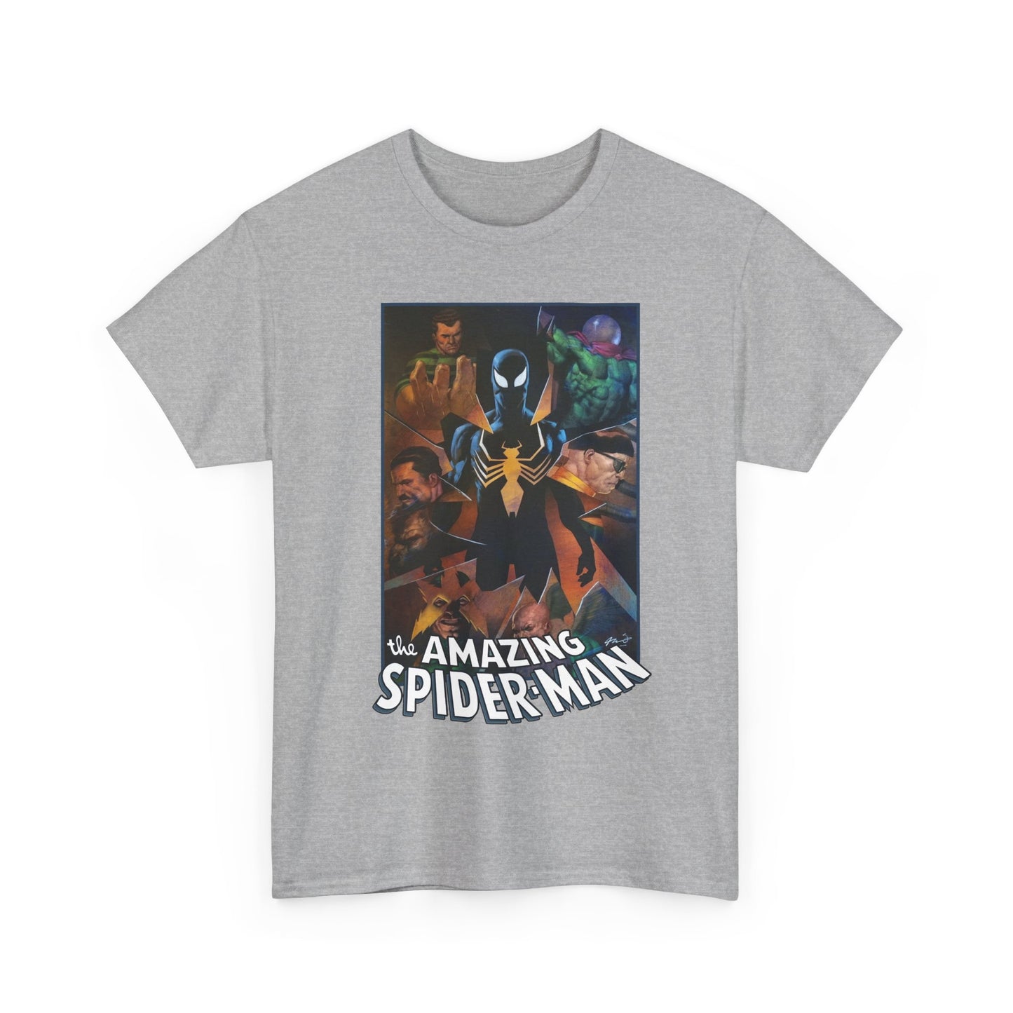 Amazing Spider-Man & Sinister Six T-Shirt - Ariel Olivetti Art - Marvel Comics