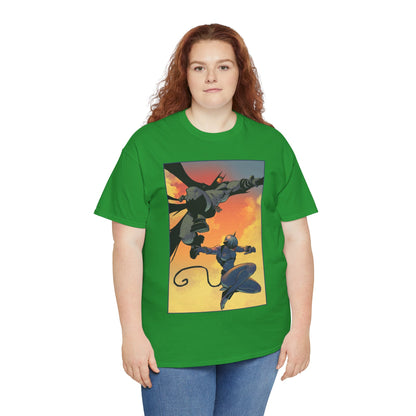 Absolute Batman & Absolute Catwoman T-Shirt - Nick Dragotta Art - DC Comics All-In