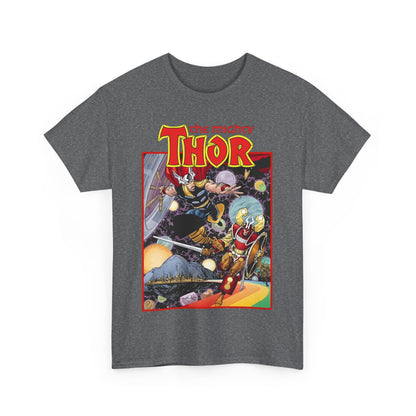 Mighty Thor T-Shirt - Walt Simonson Art - Asgard, Bifröst - God of Thunder - Marvel Comics