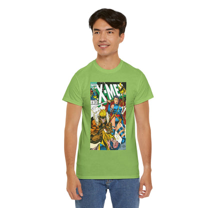 X-Men #6 T-Shirt - Jim Lee Art - Psylocke & Sabretooth - Marvel Comics