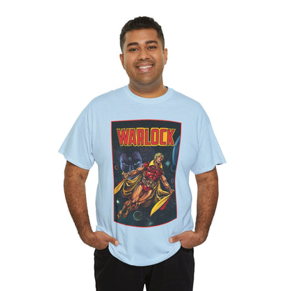 Warlock T-Shirt - Jim Starlin Art - Marvel Comics - Cosmic Superhero - The Enclave - Him
