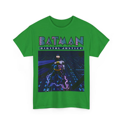 Batman Digital Justice T-Shirt - Pepe Moreno Computer Generated Art - Graphic Novel - Gotham City, Bruce Wayne - DC Comics