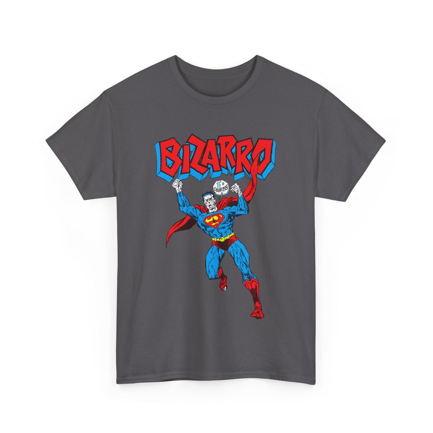 Bizarro T-Shirt - Superman Villain - DC Comics - Bizarro World - Who's Who Art - Silver Age Favourite