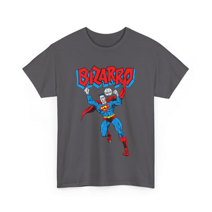 Bizarro T-Shirt - Superman Villain - DC Comics - Bizarro World - Who's Who Art - Silver Age Favourite