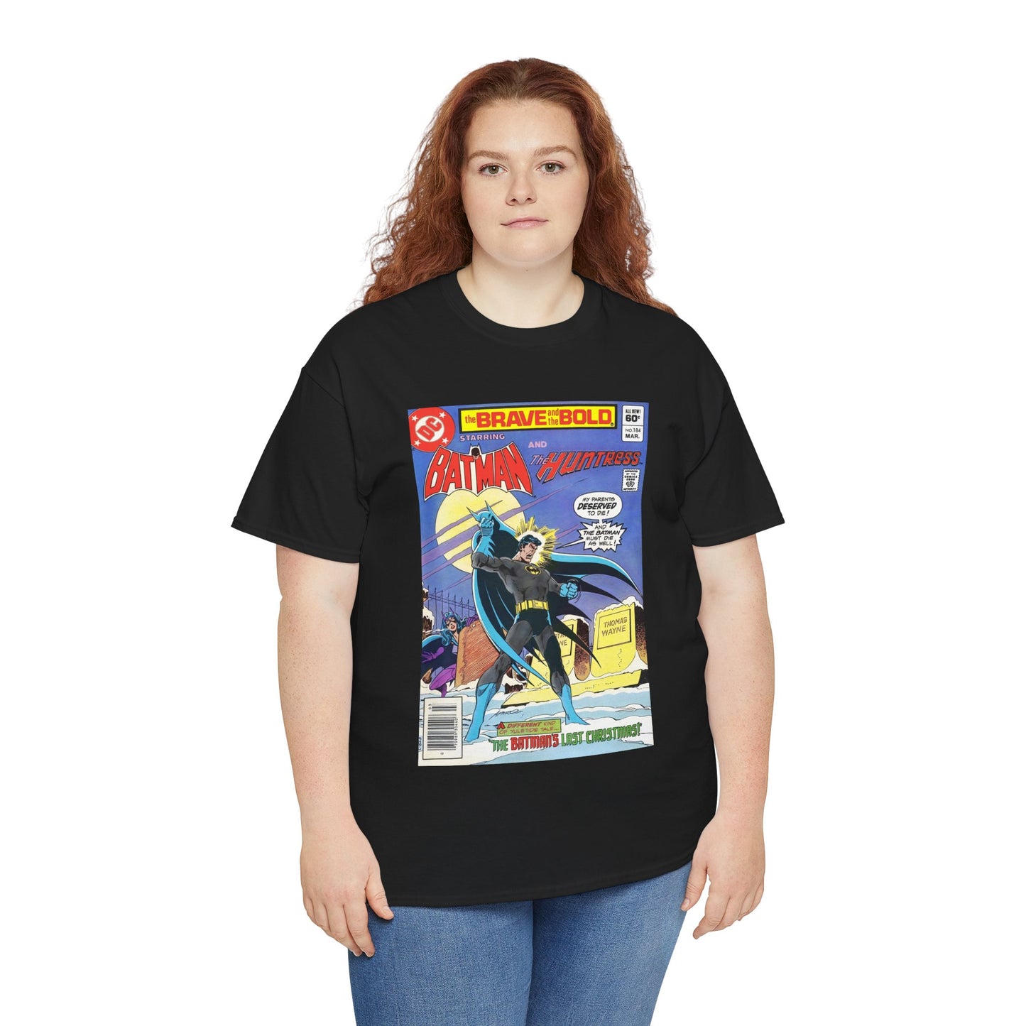 Brave & the Bold #184 T-Shirt - Batman & Earth-2 Huntress - DC Comics