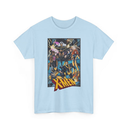 Uncanny X-Men T-Shirt - George Perez Art - Cyclops, Jean Grey, Psylocke, Gambit, Storm - Marvel Comics Mutant Heroes