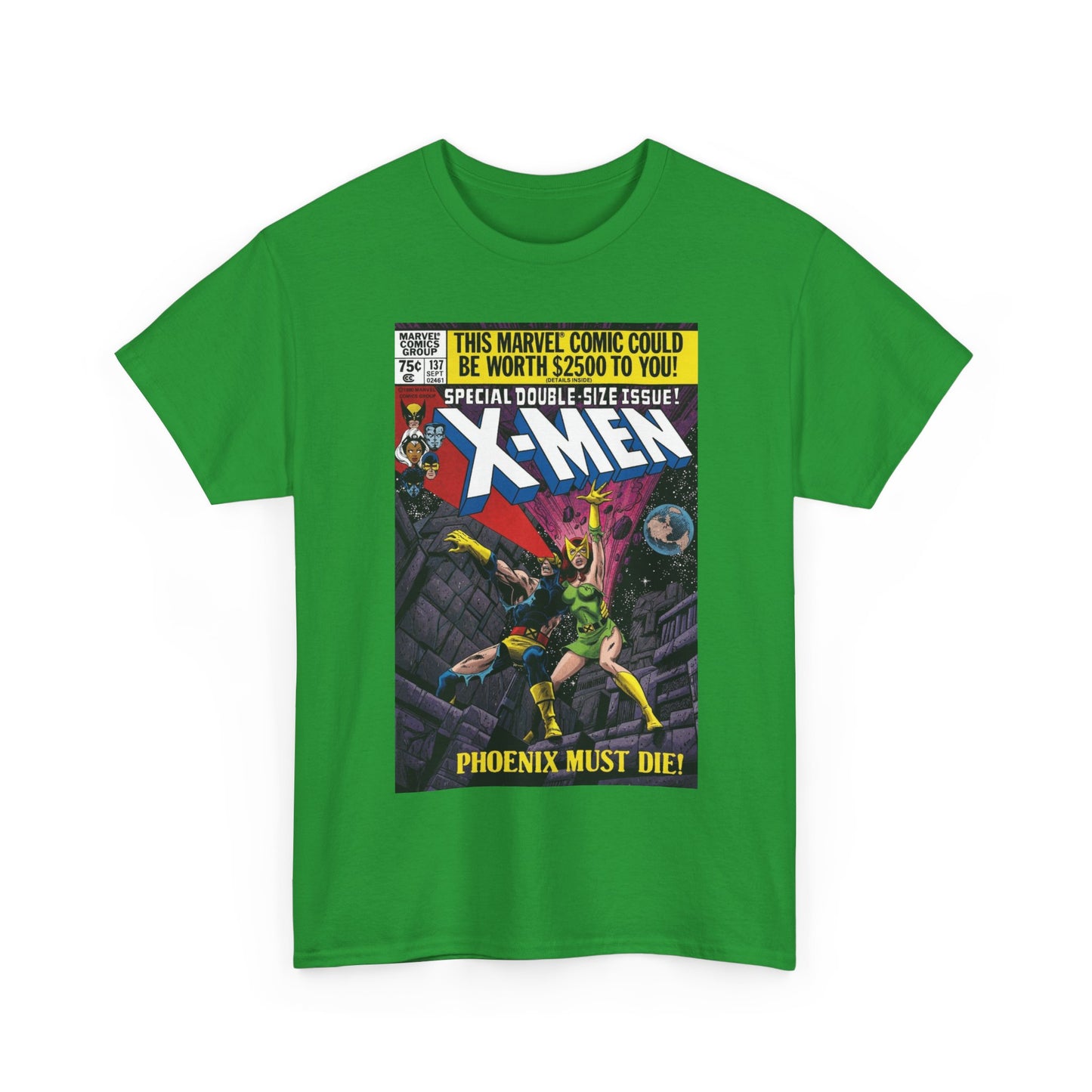 X-Men #137 T-Shirt - John Byrne Art - Cyclops & Phoenix - Marvel Comics