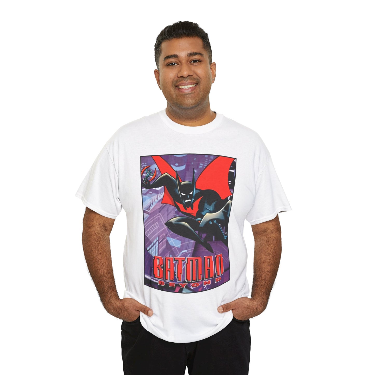 Batman Beyond T-Shirt - WB/DC Comics Animation Series - Terry McGinnis, Batman of the Future - Bruce Wayne as Mentor