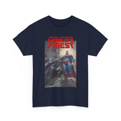 Batman Superman World's Finest T-Shirt - Björn Barends Art - #20 Variant Cover Art - DC Comics