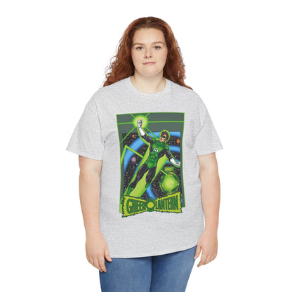 Green Lantern T-Shirt - George Perez JLA Postcard Art - DC Comics - Hal Jordan - Sector 2814 - Justice League Member
