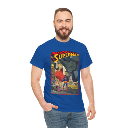Superman T-Shirt - Taurin Clarke Art - Man of Steel, Metropolis - DC Comics