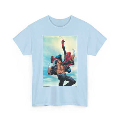 Wolverine Vs Spider-Man T-Shirt - Frank Quitely Art - Marvel Comics