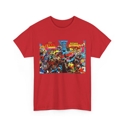 New Teen Titans & Batman and the Outsiders T-Shirt - George Perez & Jim Aparo Art - DC Comics