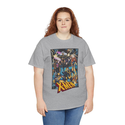 Uncanny X-Men T-Shirt - George Perez Art - Cyclops, Jean Grey, Psylocke, Gambit, Storm - Marvel Comics Mutant Heroes