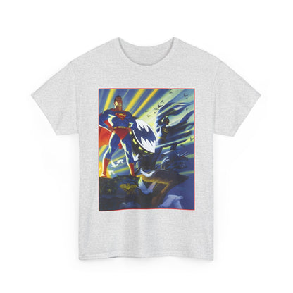Superman & Batman T-Shirt - Steve Rude Art - The Dark Knight Detective & The Man of Steel - World's Finest - DC Comics