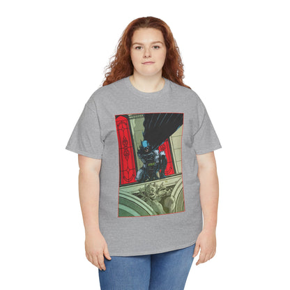 Batman T-Shirt - Cully Hamner Art - Batman Allies Secret Files Cover - Gotham Protector - And a Gargoyle! - DC Comics
