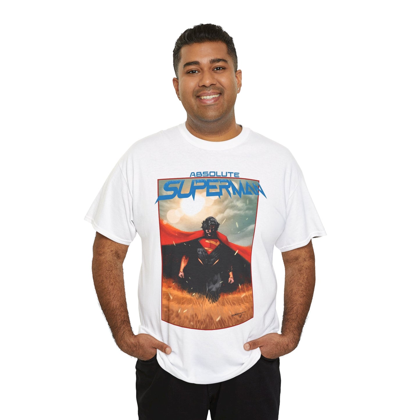 Absolute Superman T-Shirt - Rafa Sandoval Art - Krypton Son - DC Comics All-In - Kal-El On A New Earth