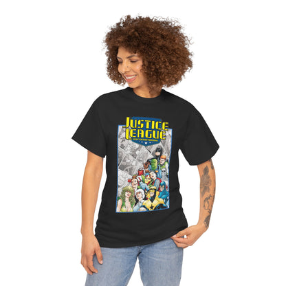 Justice League International T-Shirt - Kevin Maguire Art - DC Comics